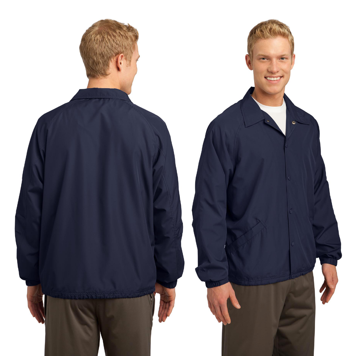 Sport-Tek Sideline Embroidered Jacket - True Navy Blue (PMS 533C)