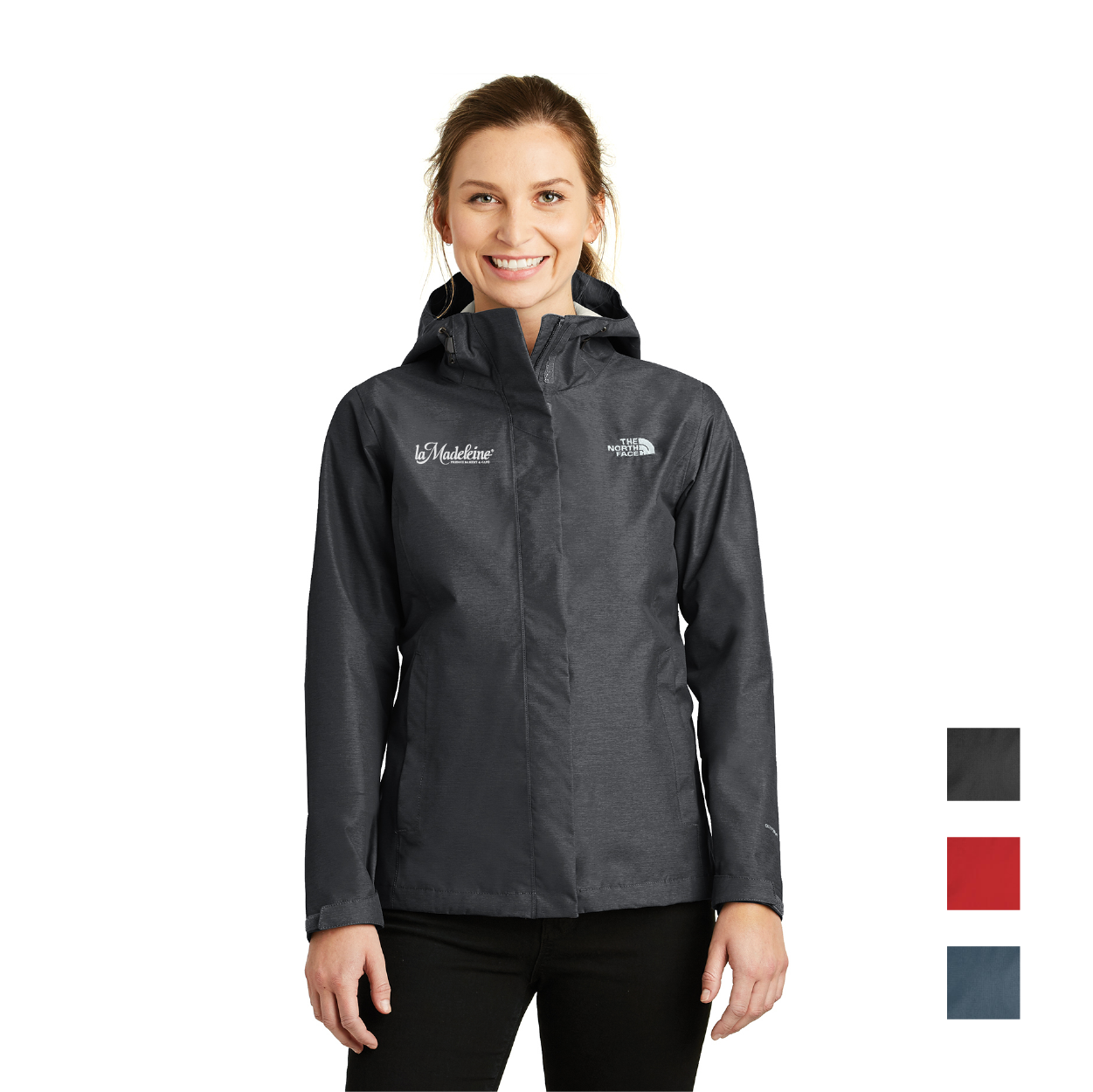 The North Face Women's DryVent Rain Embroidered Jacket