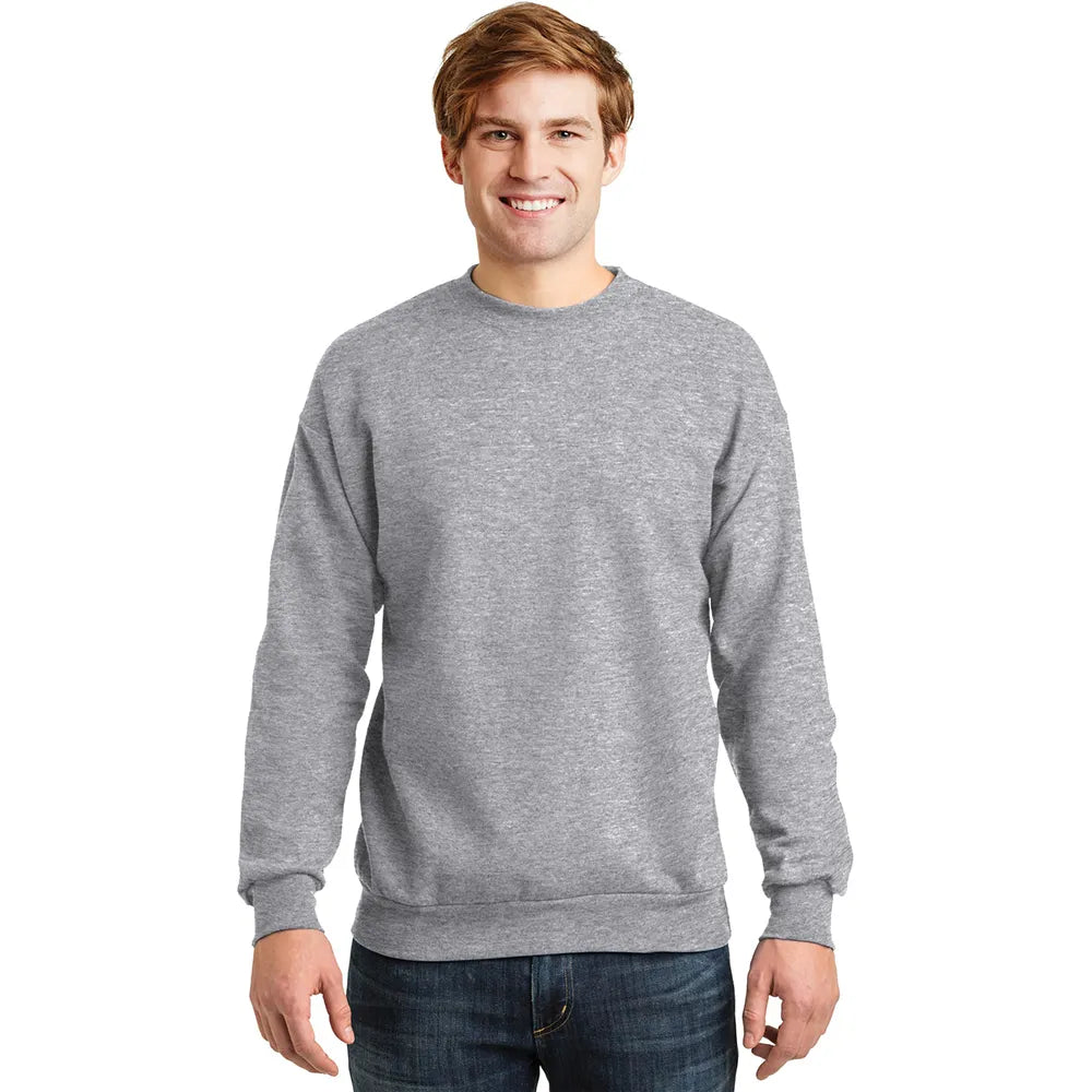 Hanes - EcoSmart Crewneck Sweatshirt Decorated - Light Steel Grey (PMS 656C)