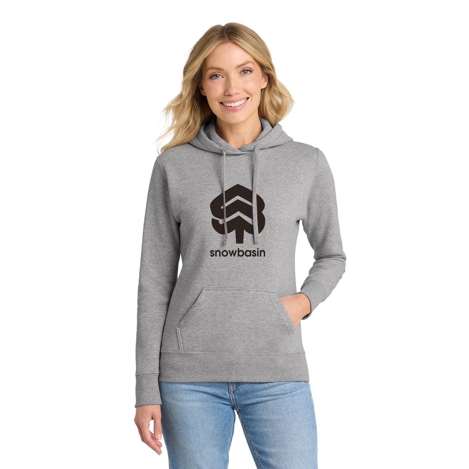 Port & Co Decorated Women's Core Fleece Pullover Hooded Sweatshirt