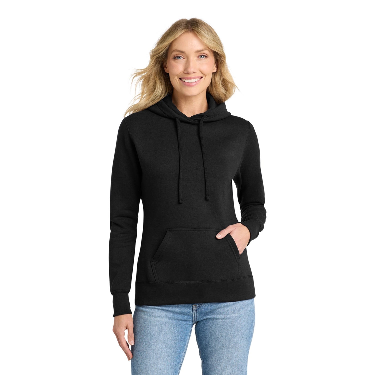 Port & Co Decorated Women's Core Fleece Pullover Hooded Sweatshirt