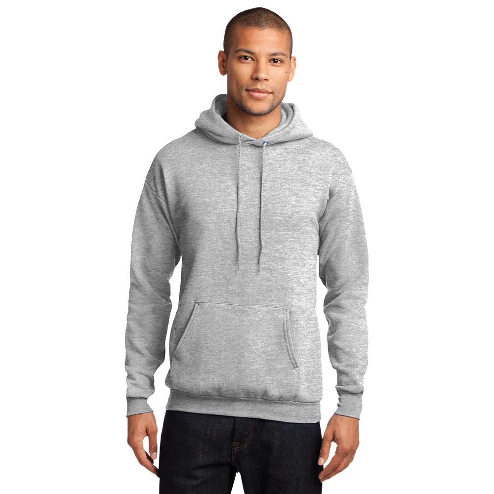 Port & Company Port & Company Core Fleece Pullover Hooded Sweatshirt - Ash Grey