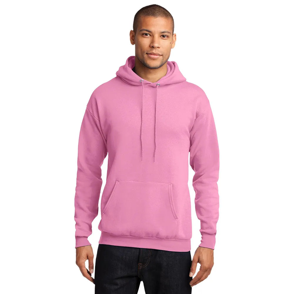 Port & Company Port & Company Core Fleece Pullover Hooded Sweatshirt - Candy Pink
