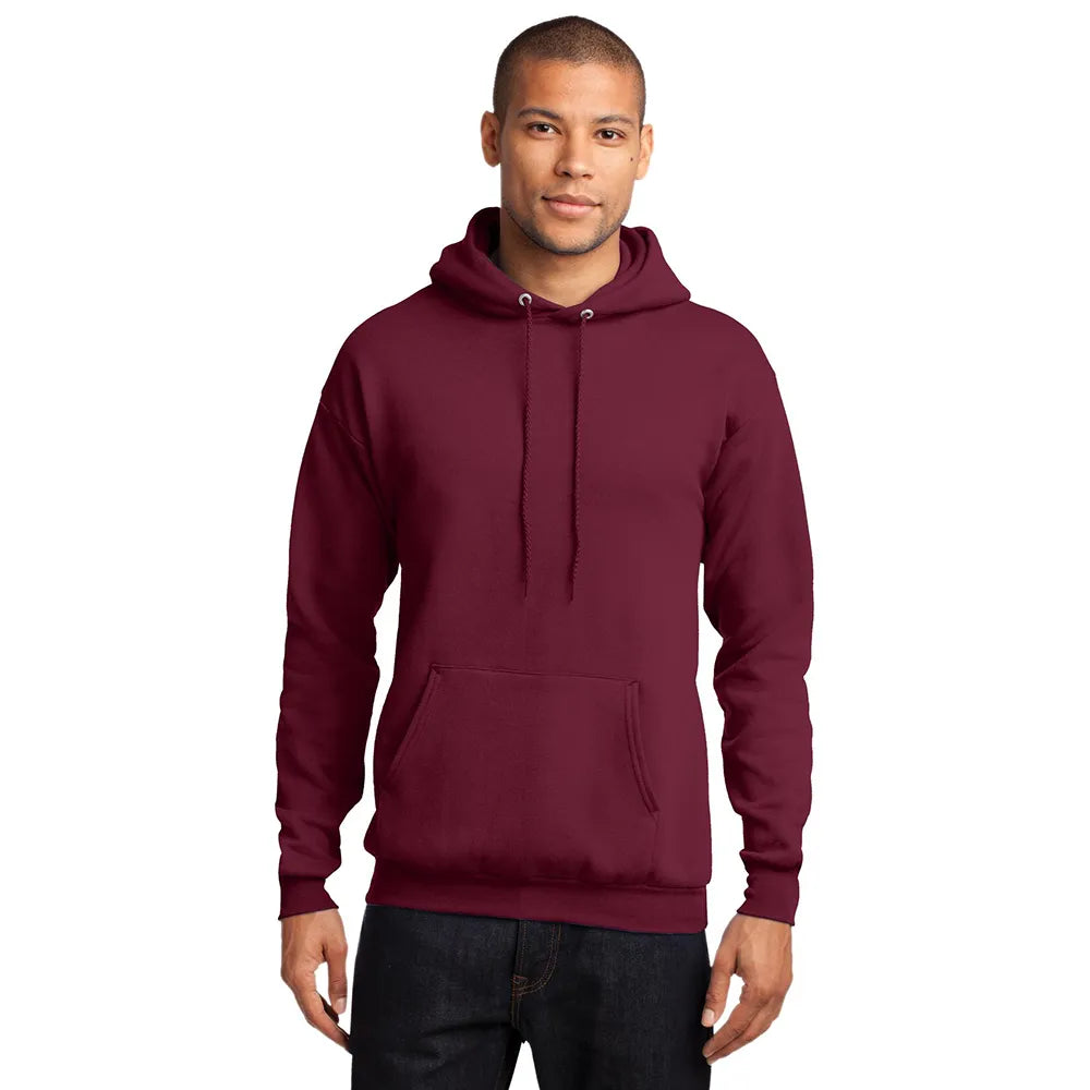 Port & Company Port & Company Core Fleece Pullover Hooded Sweatshirt - Cardinal Red