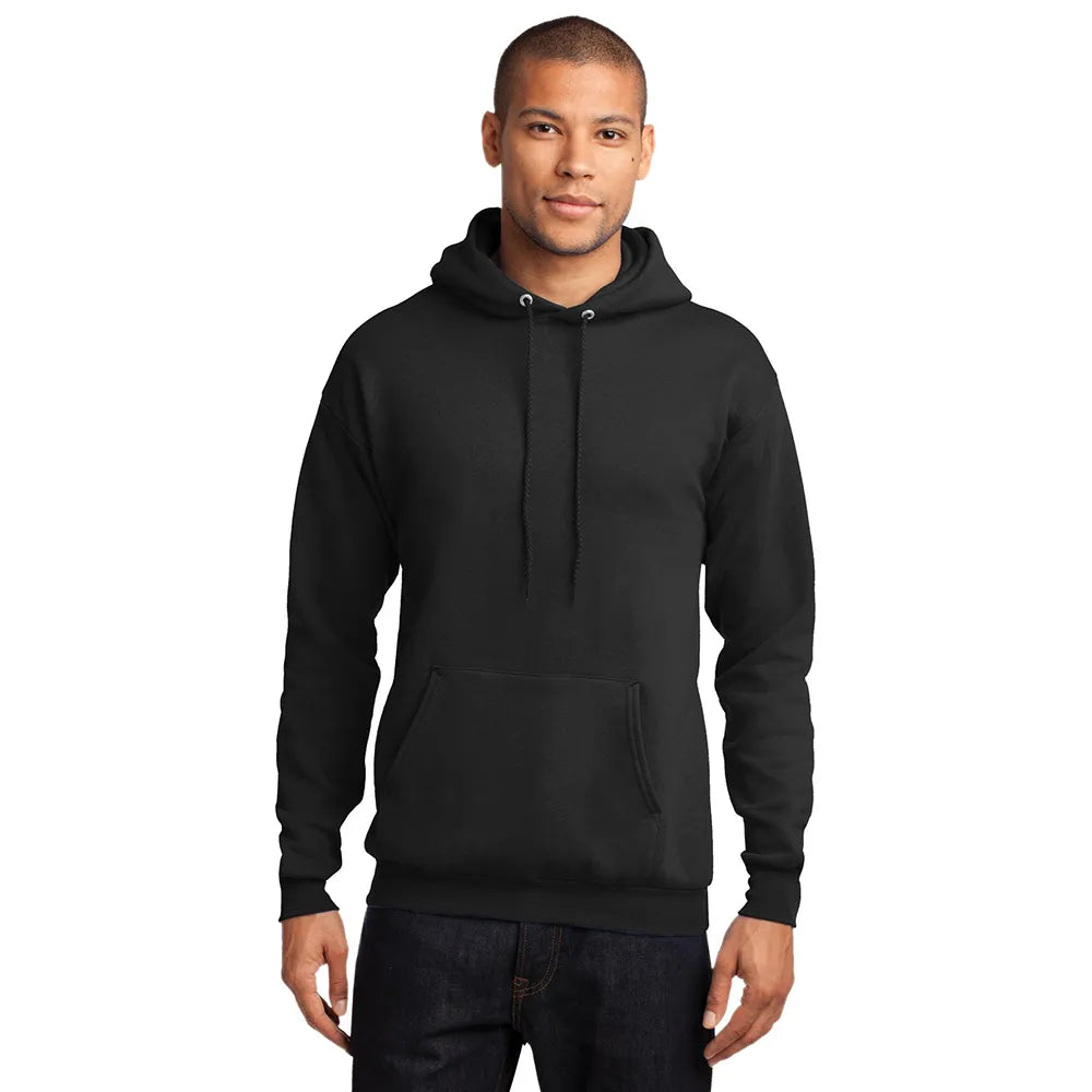 Port & Company Port & Company Core Fleece Pullover Hooded Sweatshirt - Jet Black