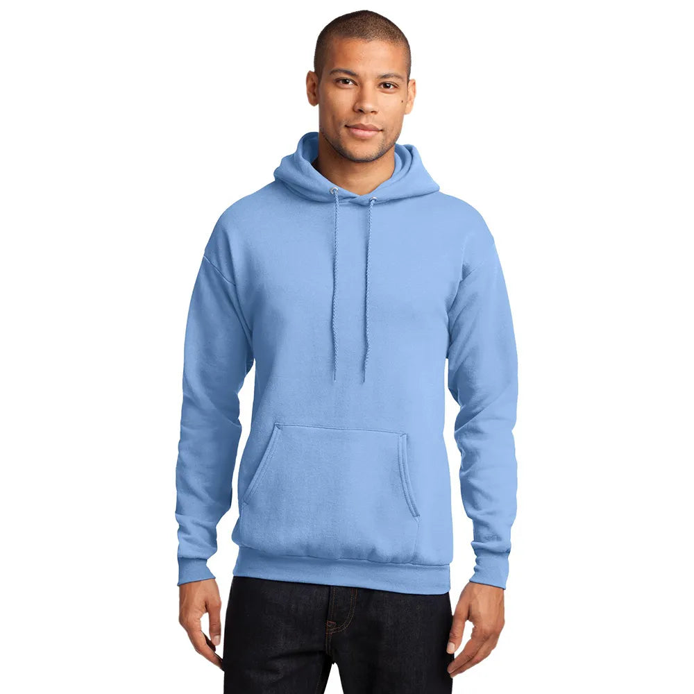 Port & Company Port & Company Core Fleece Pullover Hooded Sweatshirt - Light Blue