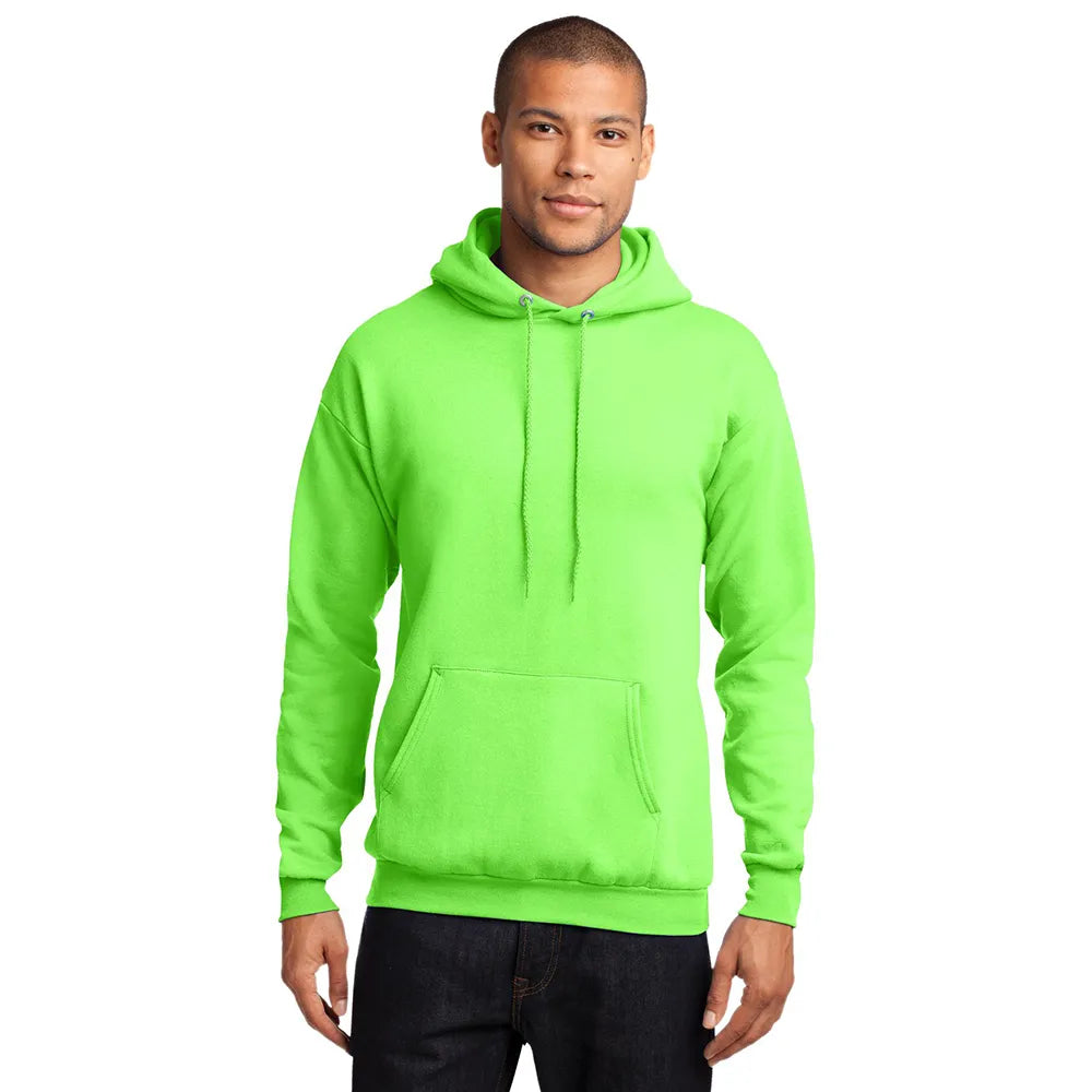 Port & Company Port & Company Core Fleece Pullover Hooded Sweatshirt - Neon Green