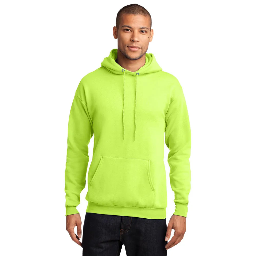 Port & Company Port & Company Core Fleece Pullover Hooded Sweatshirt - Neon Yellow