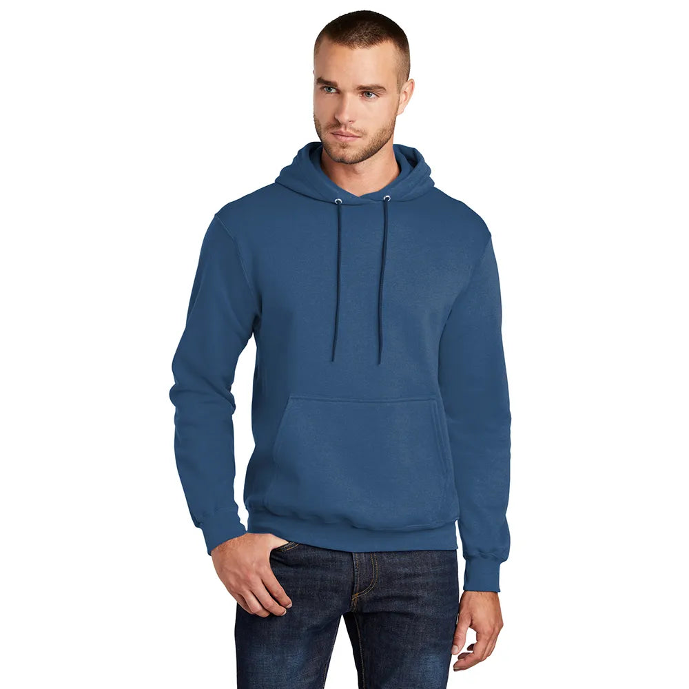 Port & Company Port & Company Core Fleece Pullover Hooded Sweatshirt - Neptune Blue