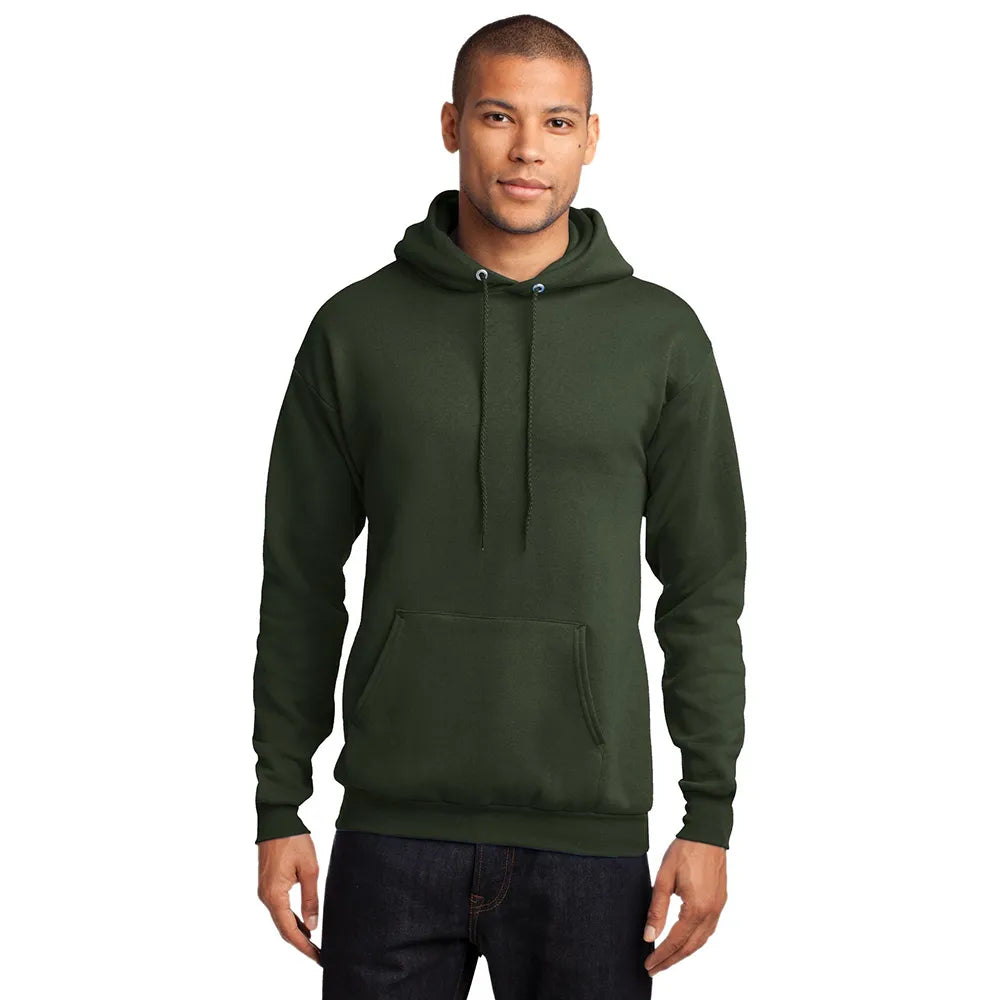 Port & Company Port & Company Core Fleece Pullover Hooded Sweatshirt - Olive Green