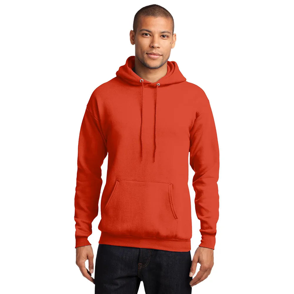 Port & Company Port & Company Core Fleece Pullover Hooded Sweatshirt - Orange