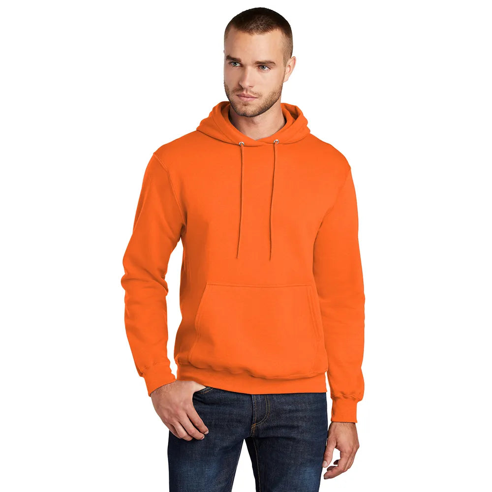 Port & Company Port & Company Core Fleece Pullover Hooded Sweatshirt - S. Orange