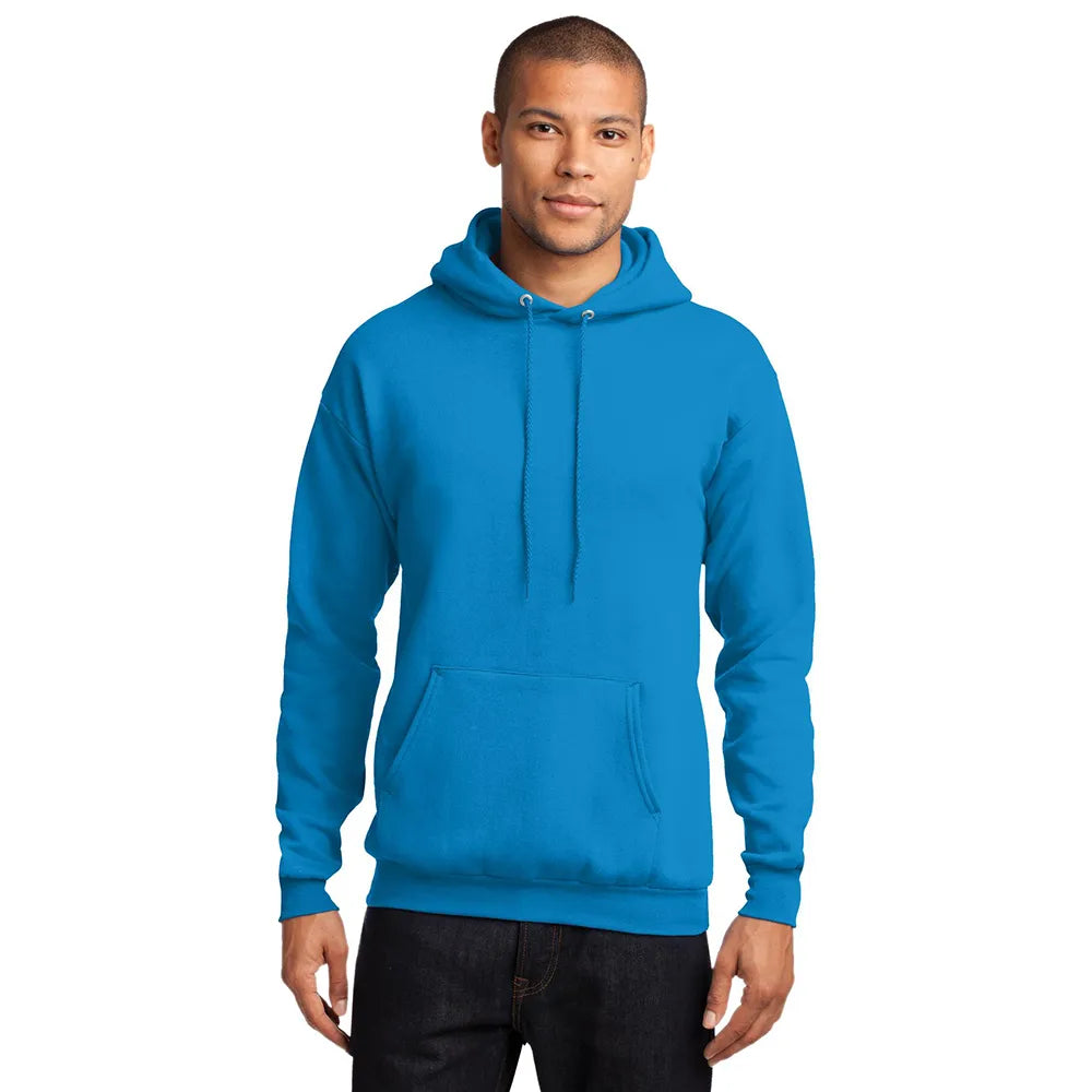 Port & Company Port & Company Core Fleece Pullover Hooded Sweatshirt - Sapphire Blue