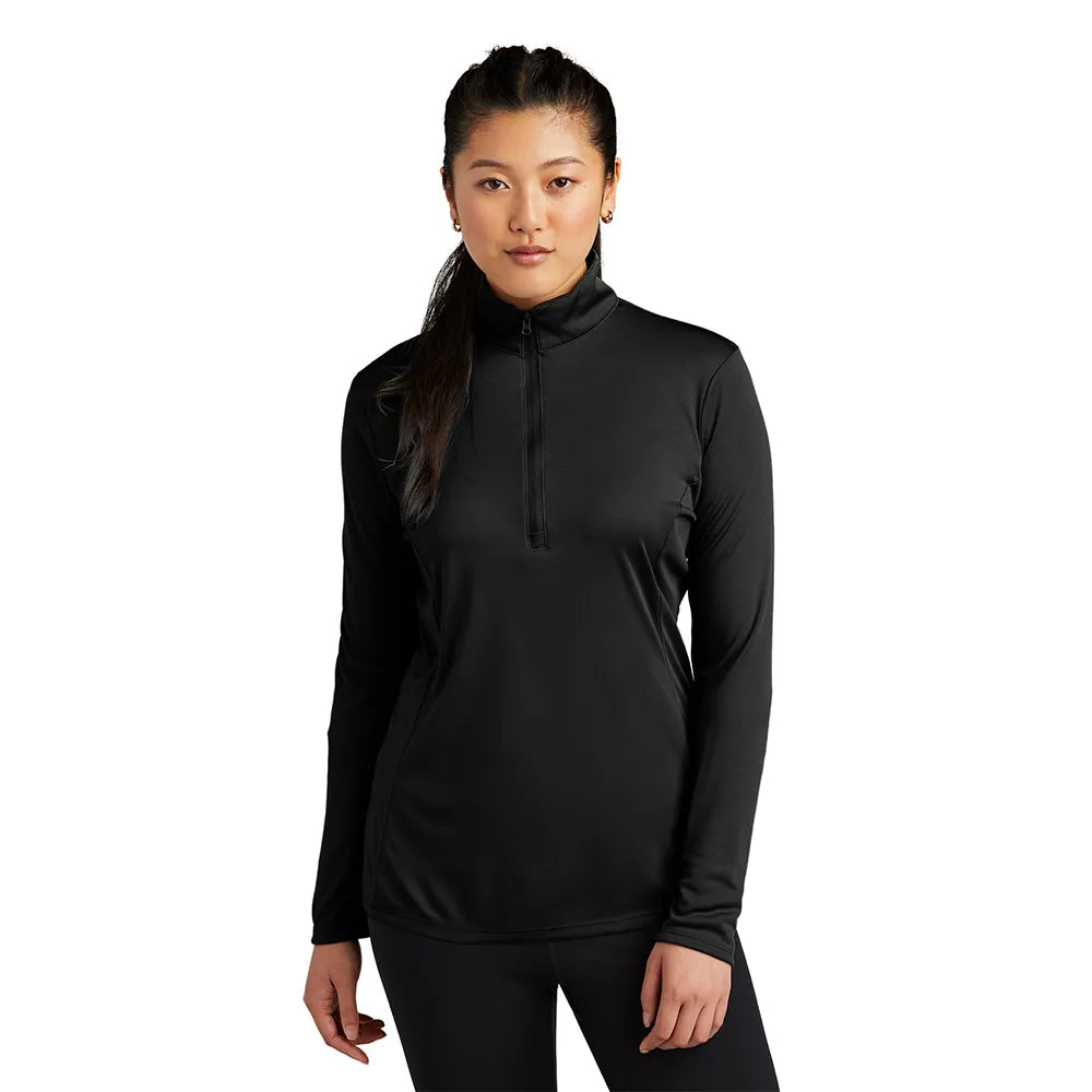 Sport-Tek Sport-Tek Women's PosiCharge Competitor 1/4-Zip Pullover - Black