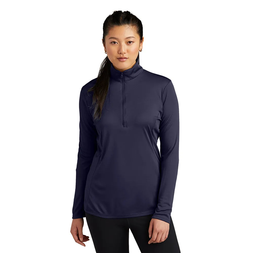 Sport-Tek Sport-Tek Women's PosiCharge Competitor 1/4-Zip Pullover - True Navy Blue