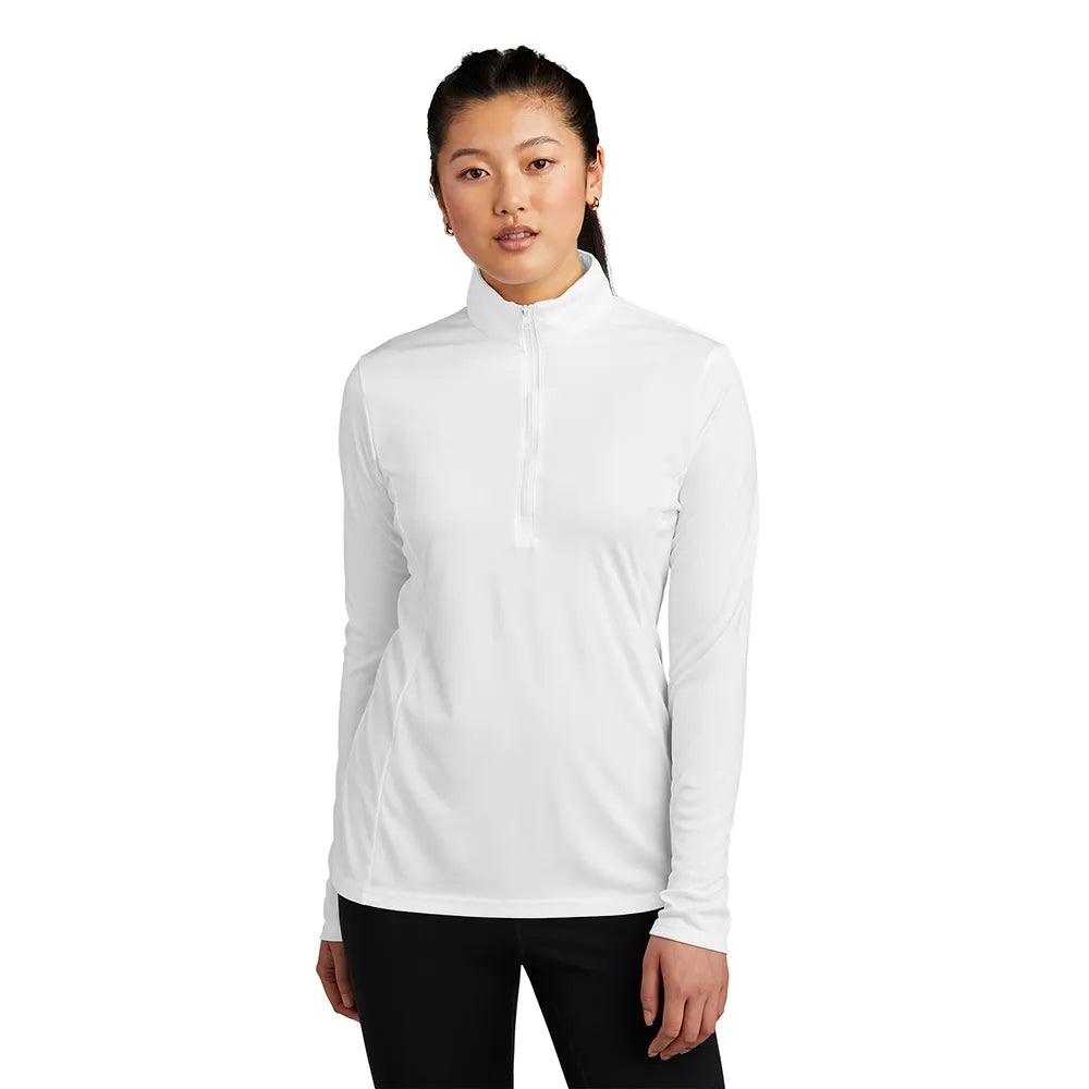 Sport-Tek Sport-Tek Women's PosiCharge Competitor 1/4-Zip Pullover - White