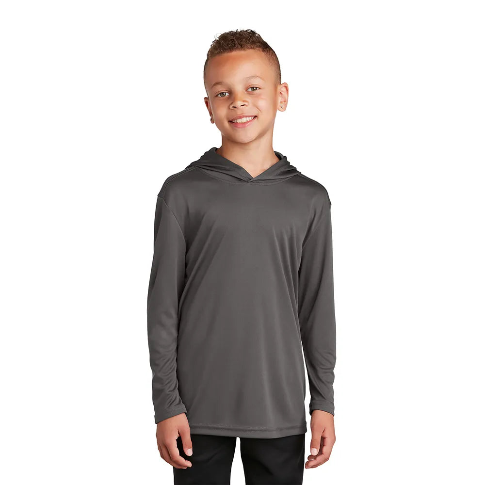 Sport-Tek Youth PosiCharge Competitor Hooded Pullover Decorated