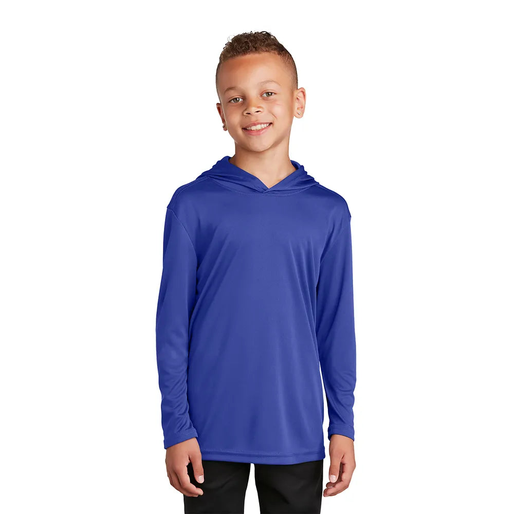 Sport-Tek Youth PosiCharge Competitor Hooded Pullover Decorated