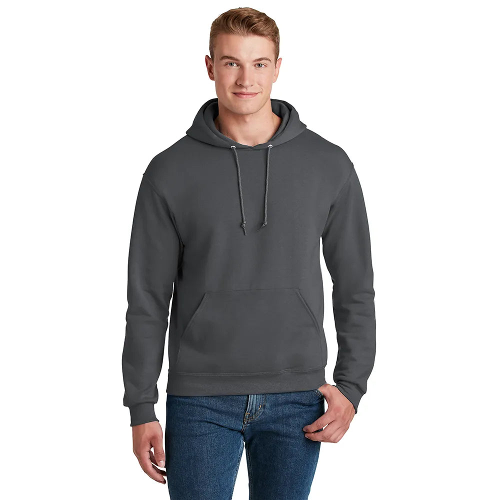 JERZEES - NuBlend Pullover Hooded Sweatshirt Decorated - Chocolate Brown