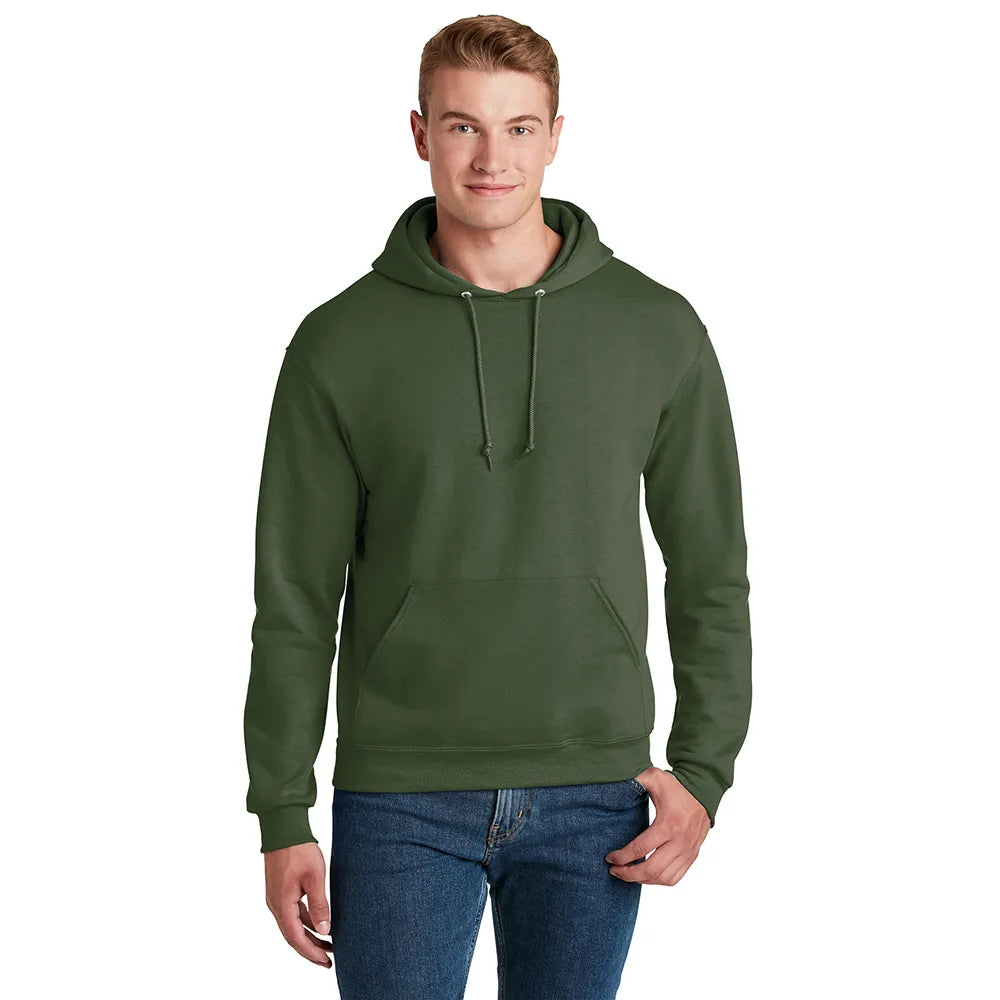 JERZEES - NuBlend Pullover Hooded Sweatshirt Decorated - Military Green Heather