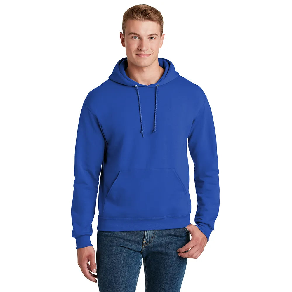 JERZEES - NuBlend Pullover Hooded Sweatshirt Decorated - Safety Green