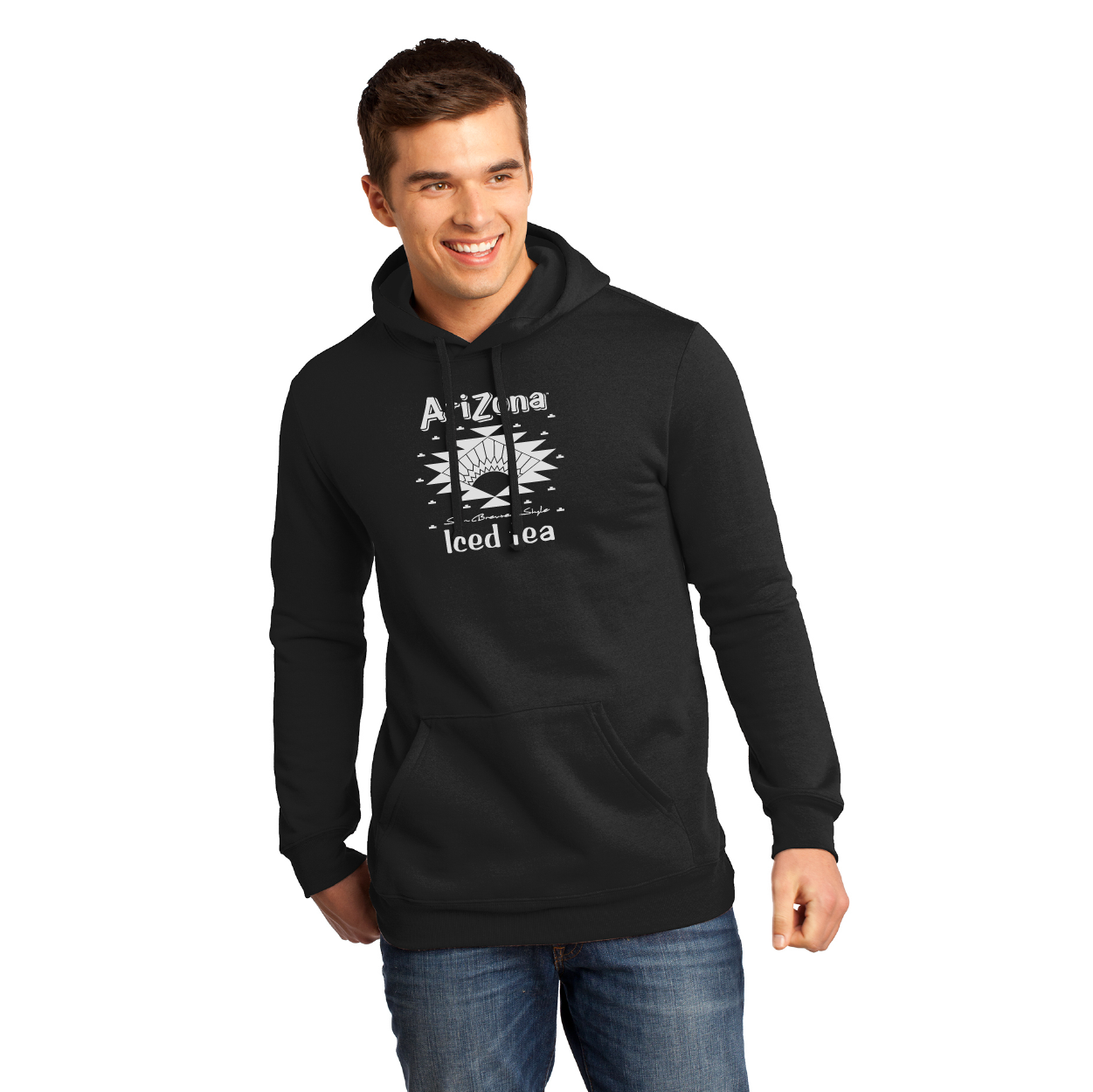 District The Concert Fleece Hoodie Decorated - Black