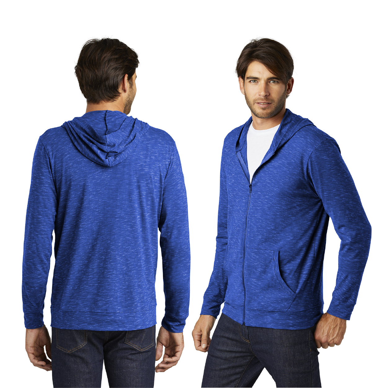 District Medal Full-Zip Hoodie Decorated