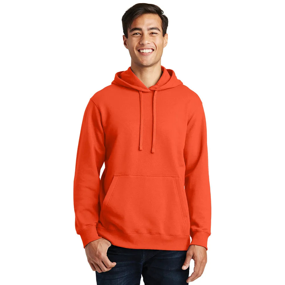 Port & Company Fan Favorite Fleece Pullover Hooded Sweatshirt Decorated