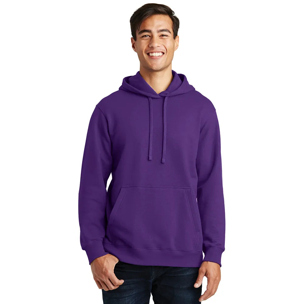 Port & Company Fan Favorite Fleece Pullover Hooded Sweatshirt Decorated