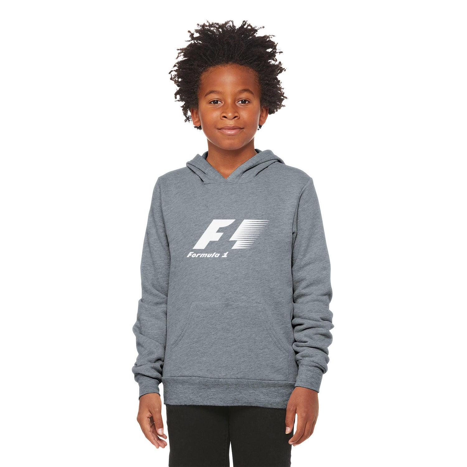 BELLA+CANVAS Decorated Youth Sponge Fleece Pullover Hoodie