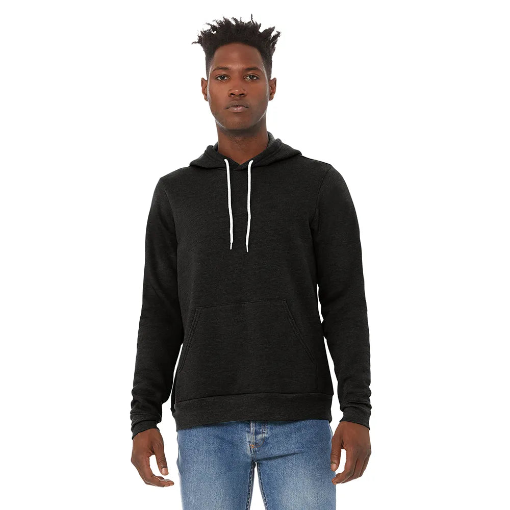 BELLA+CANVAS Unisex Sponge Fleece Pullover Hoodie Decorated