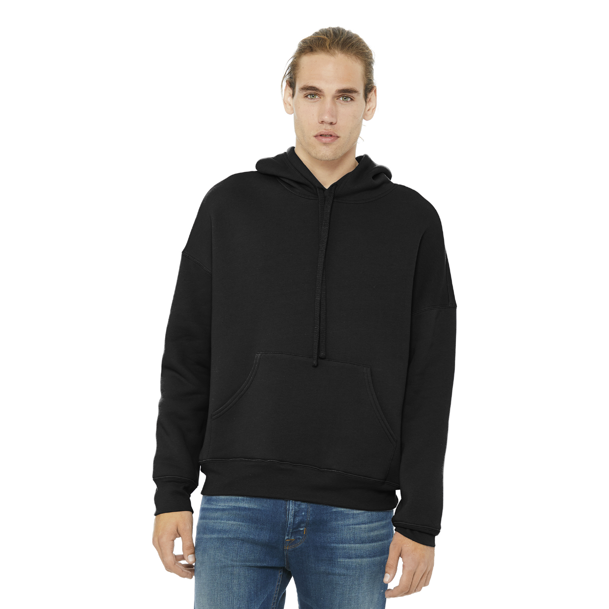 BELLA+CANVAS Unisex Sponge Fleece Pullover DTM Hoodie Decorated