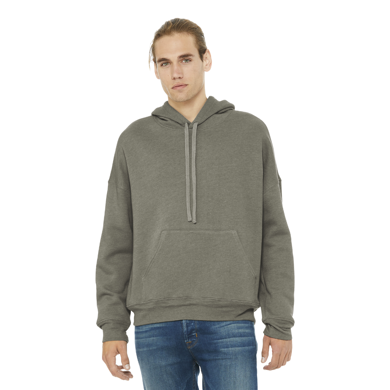 BELLA+CANVAS Unisex Sponge Fleece Pullover DTM Hoodie Decorated