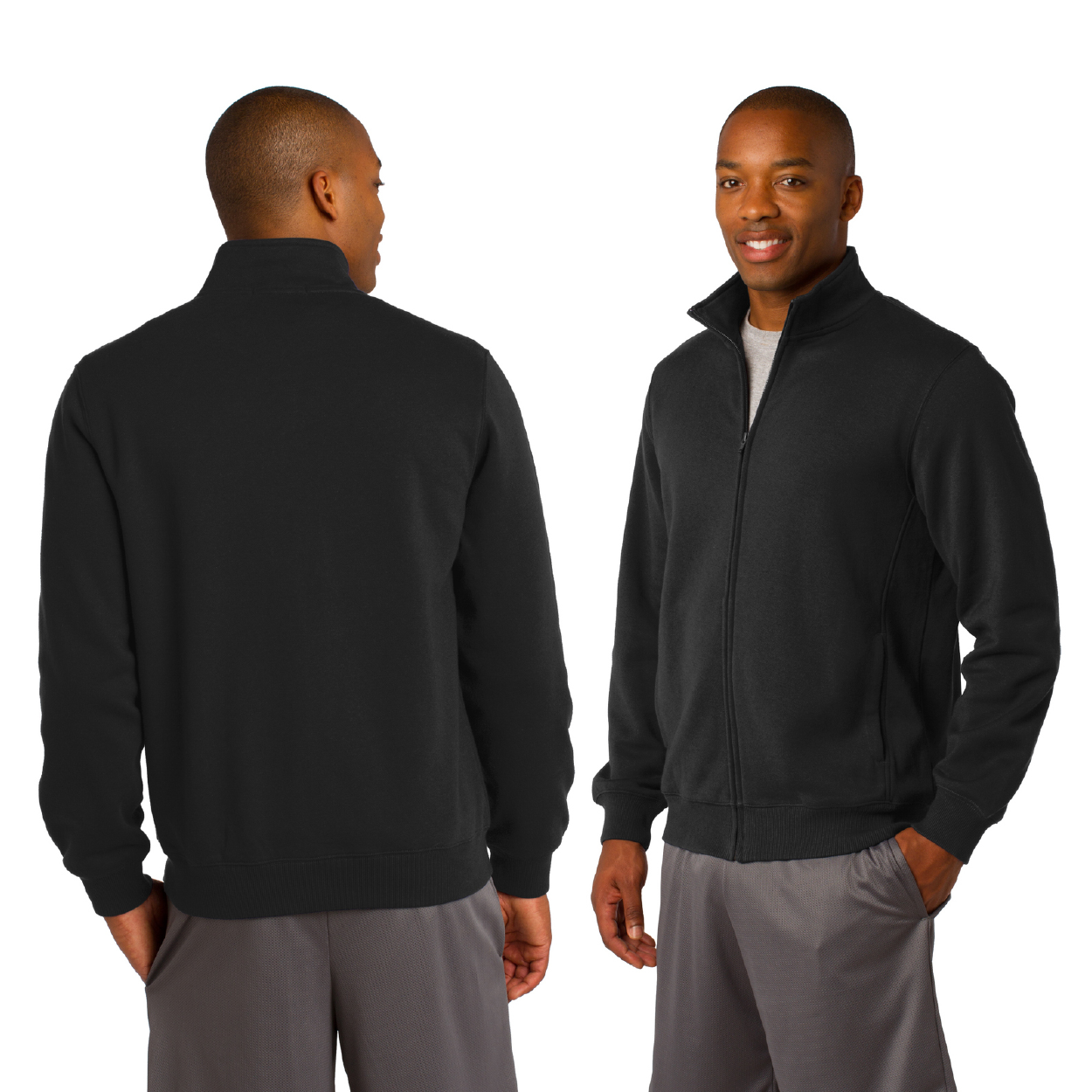 Sport-Tek Full-Zip Sweatshirt Decorated