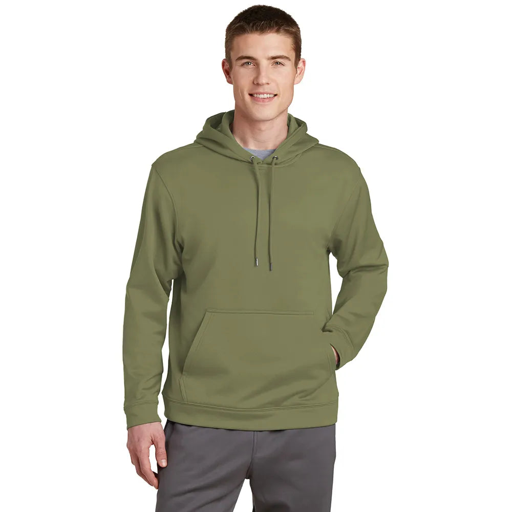 Sport-Tek Sport-Wick Fleece Hooded Pullover Decorated