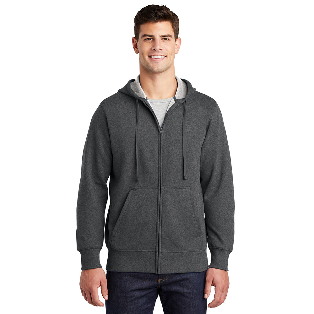 Sport-Tek Full-Zip Hooded Sweatshirt Decorated