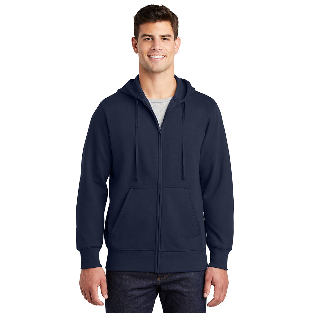 Sport-Tek Full-Zip Hooded Sweatshirt Decorated