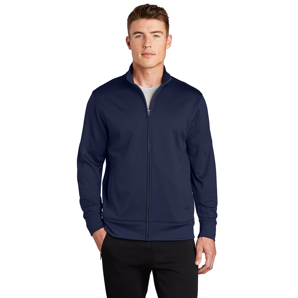 Sport-Tek Sport-Wick Fleece Full-Zip Jacket Decorated