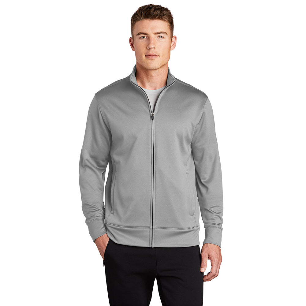Sport-Tek Sport-Wick Fleece Full-Zip Jacket Decorated