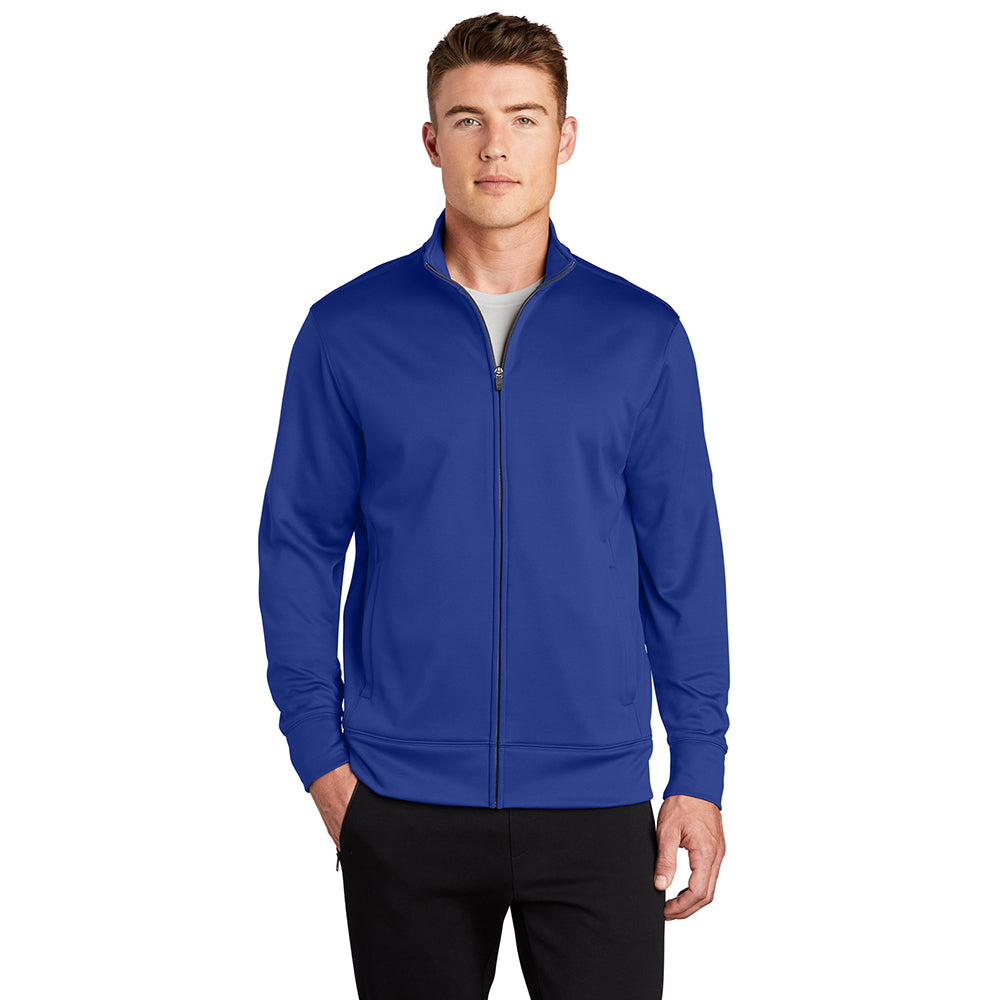 Sport-Tek Sport-Wick Fleece Full-Zip Jacket Decorated