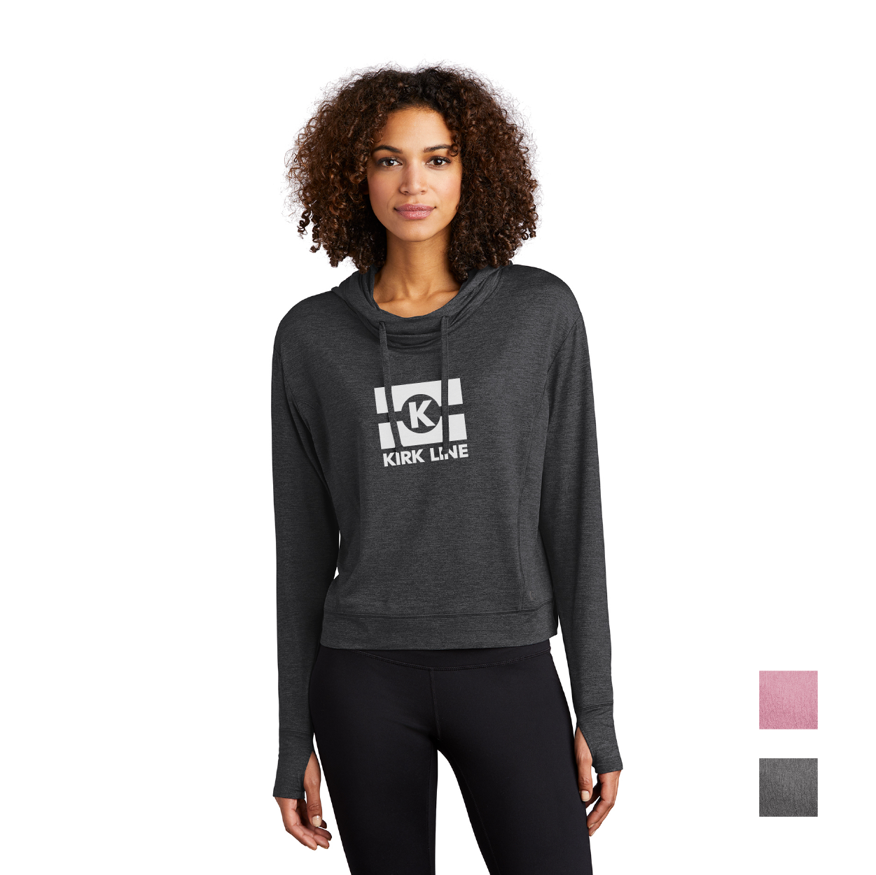 OGIO Women's Force Hoodie Decorated - Lilac Pink Heather