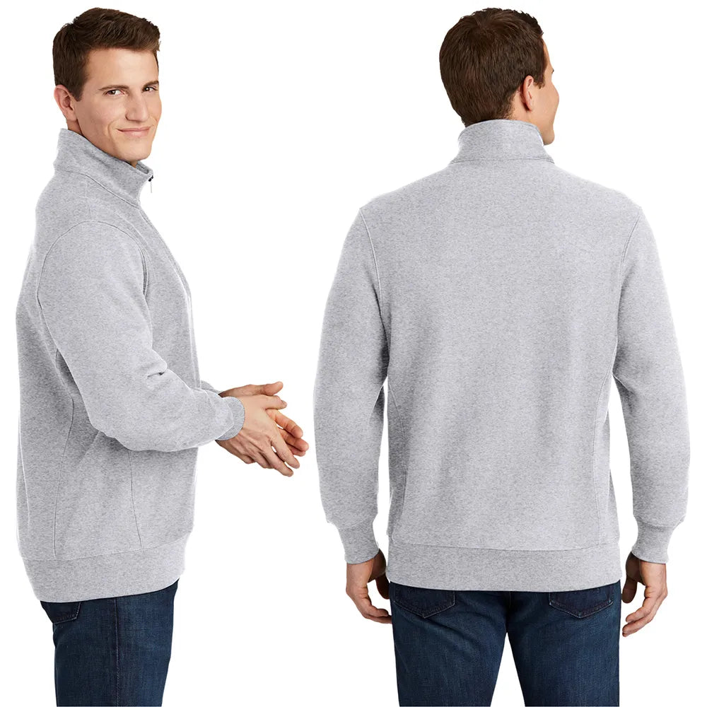 Sport-Tek Super Heavyweight 1/4-Zip Pullover Sweatshirt Decorated