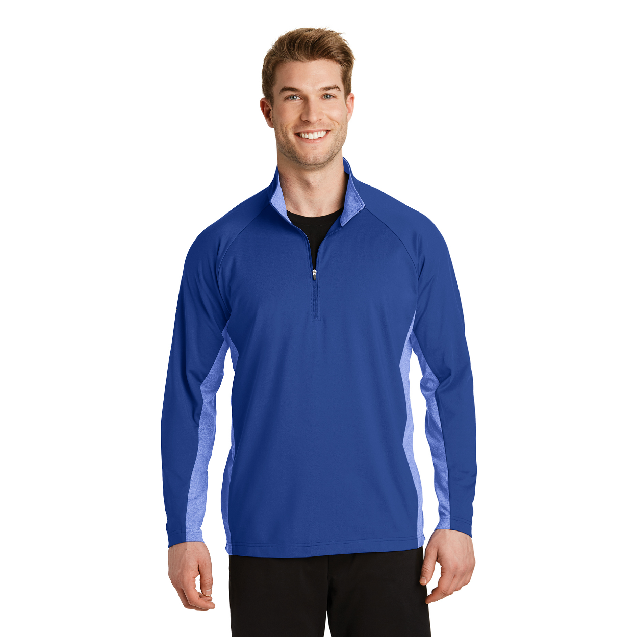 Sport-Tek Sport-Wick Stretch Contrast 1/4-Zip Pullover Decorated