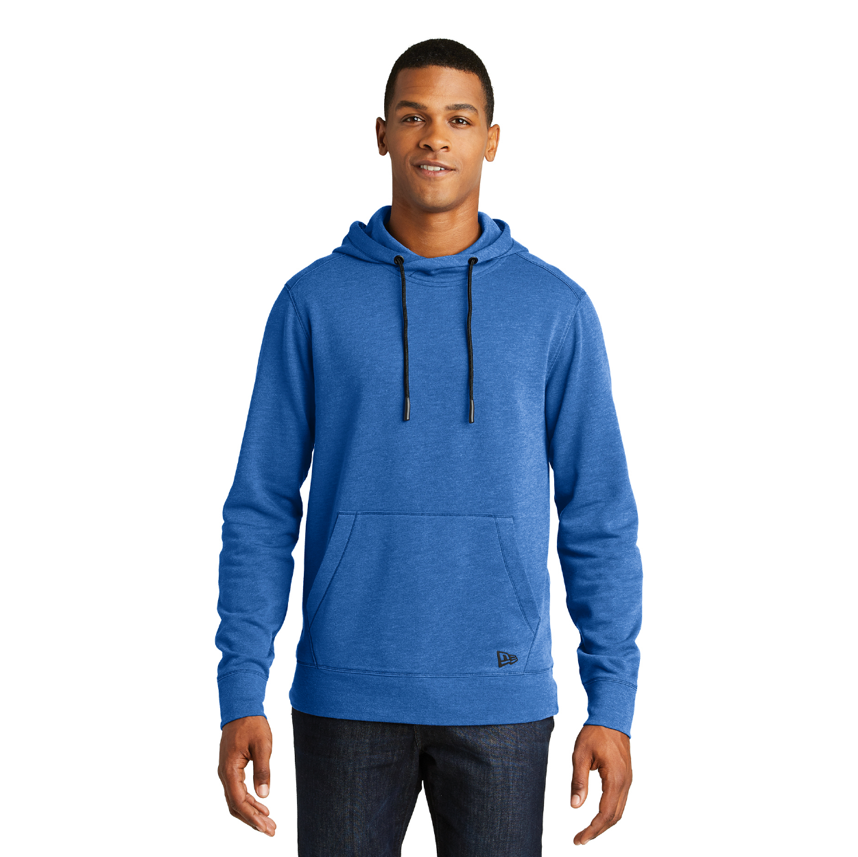 New Era Tri-Blend Fleece Pullover Hoodie Decorated