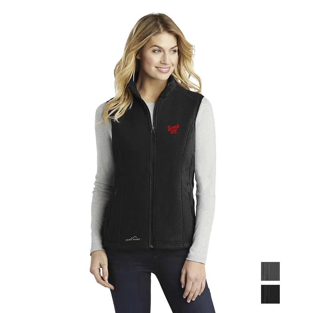 Eddie Bauer Women's Fleece Embroidered Vest