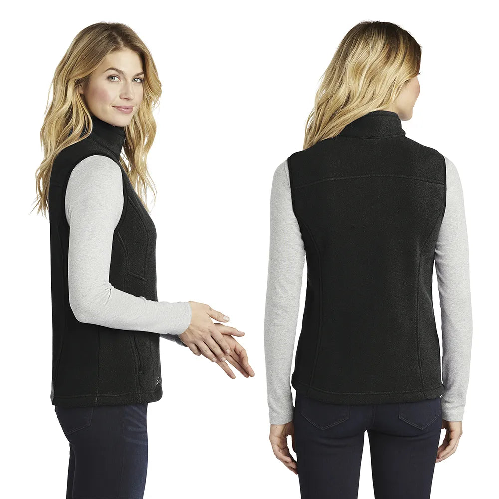 Eddie Bauer Women's Fleece Embroidered Vest