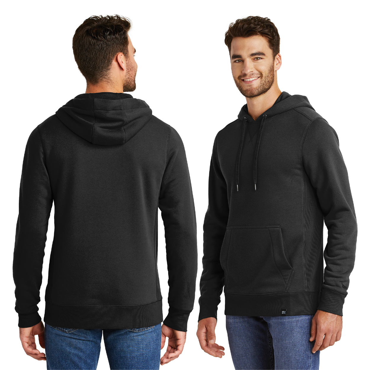 New Era French Terry Pullover Hoodie Decorated