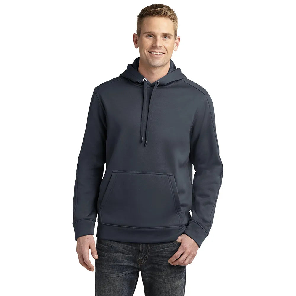 Sport-Tek Repel Fleece Hooded Pullover Decorated - True Navy Blue
