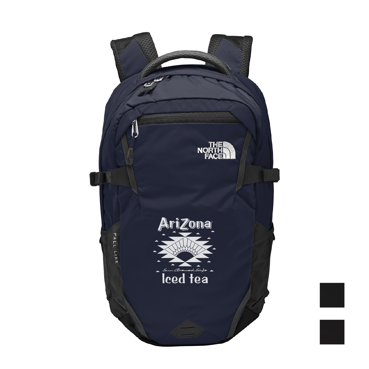 The North Face Fall Line Backpack Embroidered - Cosmic Blue/Asphalt Grey (PMS 2380C)