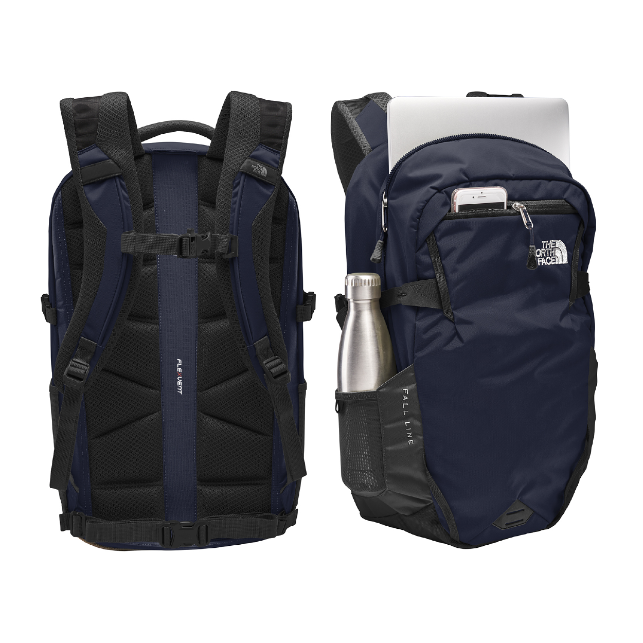 The North Face Fall Line Backpack Embroidered - TNF Black (PMS BLACK C)